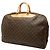 Louis Vuitton Monogram Alize 24 Heures Reisetasche Braun - Ansicht 2