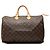 Sac Boston Louis Vuitton Monogram Speedy 40 Marron
