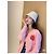 Gucci Strickjacke aus Wolle Rosa mit Apfelmotiv - Ansicht 5