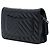 Borsa a tracolla Chanel CC Chevron in pelle di agnello Wallet On Chain nera - vista 2