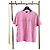 Top Chanel 23P de algodão rosa
