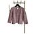 Chaqueta Chanel de tweed con rayas estilo cárdigan