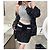 Falda Chanel 23C negra con lentejuelas - vista 5