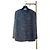 Chanel Tweed Jacket Blue and White Check Size 36