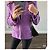 Chaqueta Chanel 20C de tweed morado - vista 5