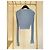 Miu Miu Kurzer Cardigan aus Wolle Blau - Ansicht 2