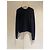 Cárdigan Chanel 23B de punto en cashmere azul marino - vista 2