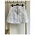 Falda Dior Blanca de Lana con Patrón de Cuadros Diamante Talla 36 - vista 2
