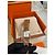 Orologio Hermès H Placcato Oro Pelle Epsom Marrone - vista 2
