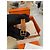 Orologio Hermès H Placcato Oro Pelle Epsom Marrone - vista 4