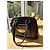 Lancel Adjani Set Borsa e Portafoglio in Pelle Effetto Coccodrillo Marrone - vista 3