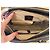 Lancel Adjani Set Borsa e Portafoglio in Pelle Effetto Coccodrillo Marrone - vista 7
