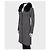 Christian Dior Black & White Wool  Coat Sz. S Pre-owned - view 2