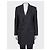 16 Céline Celine Gray Wool Suit: Dbl-Breasted Jacket & Tapered Pants Sz/36 Pre-owned - view 4