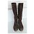 Botas altas de piel marrón Prada - vista 7