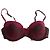 Sutiã de renda bordô Andres Sarda