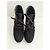 Stivaletti Tod's in camoscio nero con lacci e tacco - vista 8