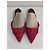 Carolina Herrera Rote Mesh-Flats mit CH-Logo - Ansicht 11