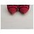 Carolina Herrera Rote Mesh-Flats mit CH-Logo - Ansicht 9