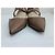 Carolina Herrera Mules in pelle marrone con dettaglio logo - vista 7