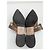 Carolina Herrera Mules in pelle marrone con dettaglio logo - vista 8