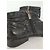 Rundholz women's black leather ankle boots - view 14