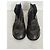 Rundholz women's black leather ankle boots - view 2
