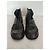 Rundholz women's black leather ankle boots - view 4