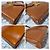 Borsa Gucci Kelly Lady Lock in pelle marrone - vista 8