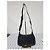 Gucci Borsa a tracolla Jackie in pelle e denim, Nera - vista 3