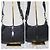 Gucci Borsa a tracolla Jackie in pelle e denim, Nera - vista 4