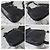 Gucci Borsa a tracolla Jackie in pelle e denim, Nera - vista 9