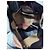 Burberry Bolsa Hobo Medium Ashby em lona Mega Check Preto/Bege - vista 10