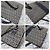 Fendi Borsa a tracolla FF Zucca Canvas Blu Navy Beige - vista 10