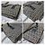 Fendi Borsa a tracolla FF Zucca Canvas Blu Navy Beige - vista 9