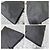 Borsa Fendi Zucca FF Roll Tote XL Nero - vista 9