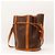 Céline Sac Seau Celine Monogram en Cuir Marron - vue 2