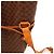 Céline Sac Seau Celine Monogram en Cuir Marron - vue 9