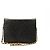 Borsa Chanel Flap Bag in pelle di agnello nera - vista 3