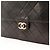 Borsa Chanel Flap Bag in pelle di agnello nera - vista 7