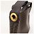 Céline Celine Bolso de hombro Monogram de cuero marrón - vista 6