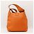 Céline Celine Sac à épaule en cuir orange - vue 3