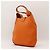 Céline Celine Sac à épaule en cuir orange - vue 4