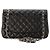 CHANEL - Borsa a tracolla Classique/Timeless Jumbo Chanel in pelle caviar nera - vista 3