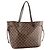 LOUIS VUITTON - Louis Vuitton Neverfull MM Shopper aus beschichtetem Damier Ebène Canvas - Ansicht 2