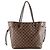 LOUIS VUITTON - Louis Vuitton Neverfull MM Shopper aus beschichtetem Damier Ebène Canvas - Ansicht 3