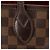 LOUIS VUITTON - Louis Vuitton Neverfull MM Shopper aus beschichtetem Damier Ebène Canvas - Ansicht 6