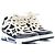 LOUIS VUITTON - LV Skate Louis Vuitton Sneaker aus dunkelblauem Canvas (T37,5)