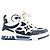 LOUIS VUITTON - LV Skate Louis Vuitton Sneaker aus dunkelblauem Canvas (T37,5) - Ansicht 2