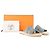HERMÈS - Sandali Hermès Antigua in camoscio grigio e rafia (T40) - vista 6